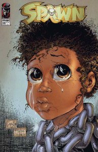 Spawn #59 FN ; Image | Todd McFarlane Greg Capullo Crying Cover