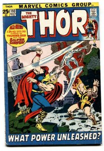 THOR #193 1971--MARVEL COMICS-SILVER SURFER-GERRY CONWAY vg