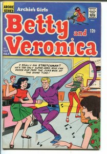 Archie's Girls Betty and Veronica #127 1966-MLJ-super hero cover-rare issue-FN-