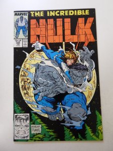 The Incredible Hulk #344 (1988) VF+ condition