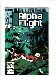 Alpha Flight Annual #2 VF+ 8.5 Marvel Comics 1987 