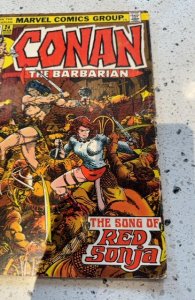 Conan the Barbarian #24 (1973)1st Sonja cover 2nd app