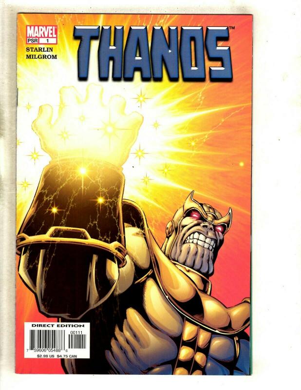 Lot Of 12 Thanos Marvel Comic Books # 1 2 3 4 5 6 7 8 9 10 11 12 1st Prints GK5