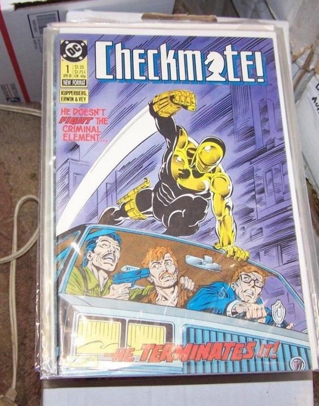 CHECKMATE lot   #1 13 14 14 16 21 25 32  1988 DC comics  bishop terminator  