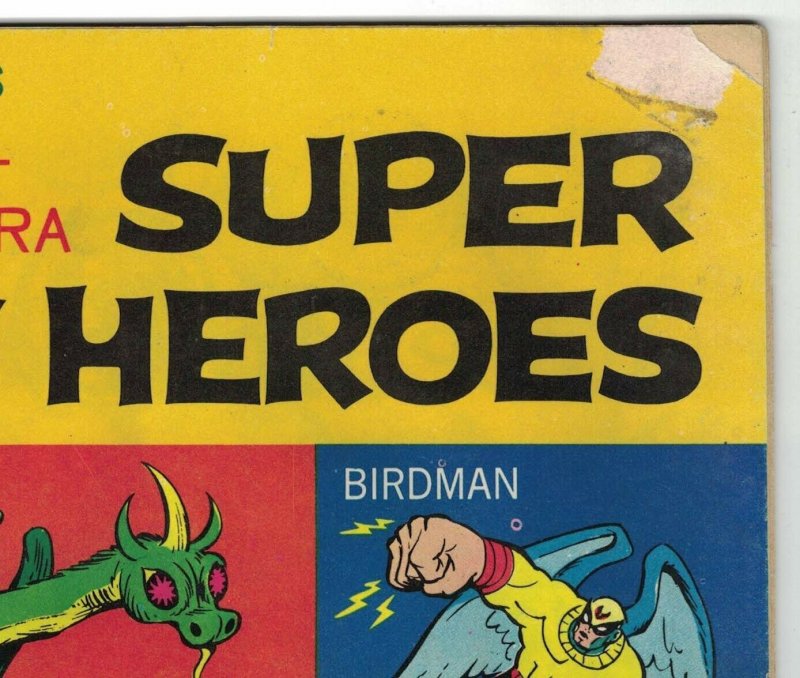 Hanna Barbera Super Tv Heroes 1 Gd Gold Key Herculoids Moby Dick Goliath Comic Books 2904