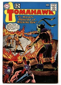 TOMAHAWK #80 Silver-age comic book 1962- DC WESTERN -SCI FI ISSUE- 