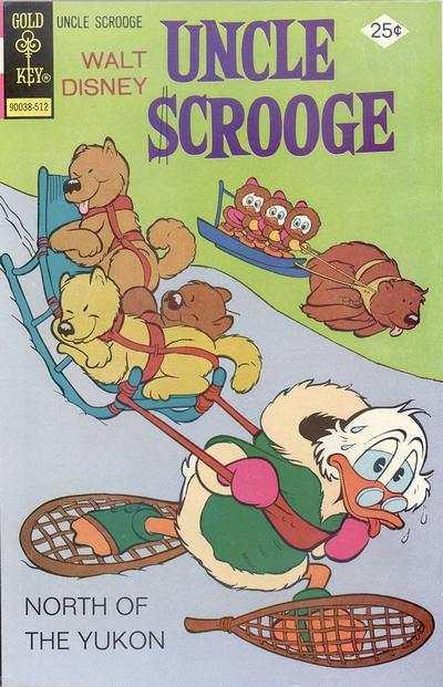 Uncle Scrooge #124, VG+ (Stock photo)