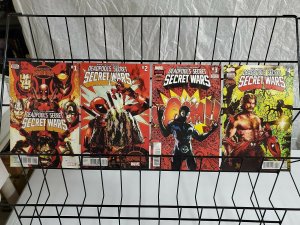 DEADPOOL'S SECRET SECRET WARS #1 #2 #3 #4 COMPLETE LIMITED SERIES BRAND NEW 
