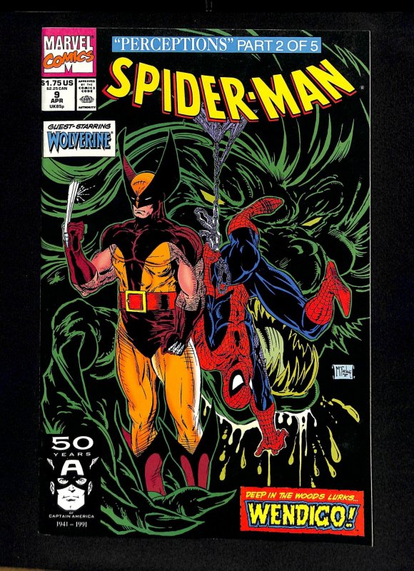 Spider-Man #9 Wolverine McFarlane!