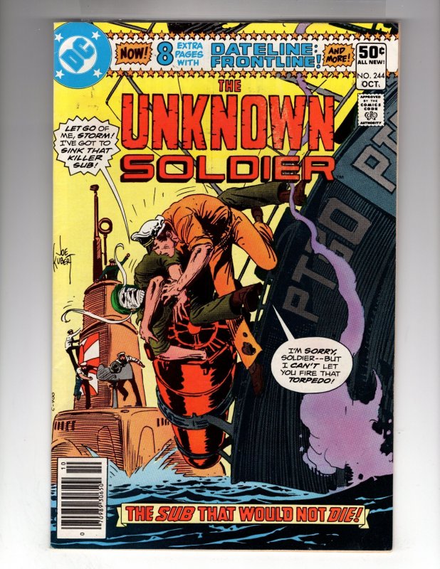 Unknown Soldier #244 (1980) See More DC War !!!!  / MC#60