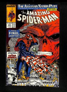 Amazing Spider-Man #325 Red Skull Captain America McFarlane!