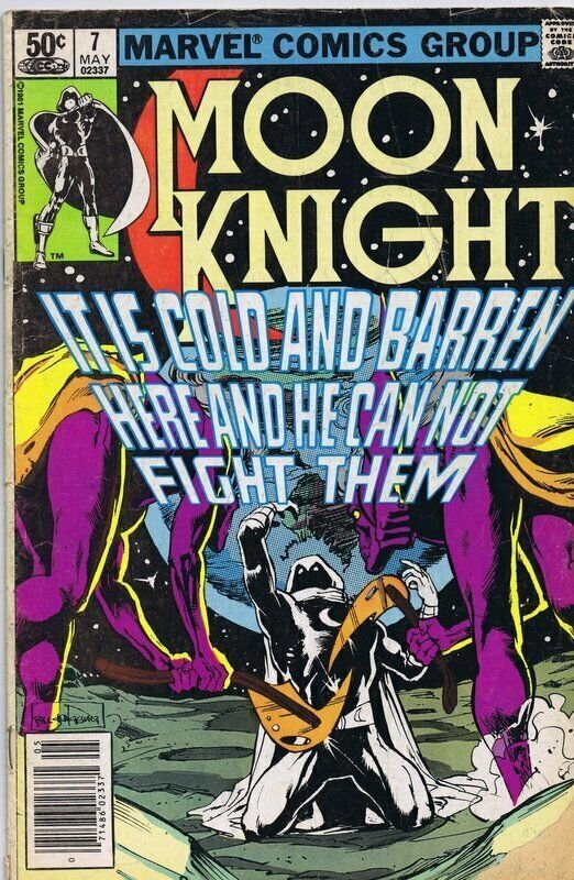 Moon Knight #7 ORIGINAL Vintage 1981 Marvel Comics