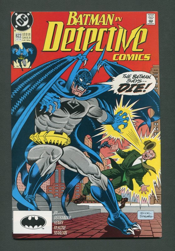 Detective Comics #622 / 8.5 VFN+   October 1990