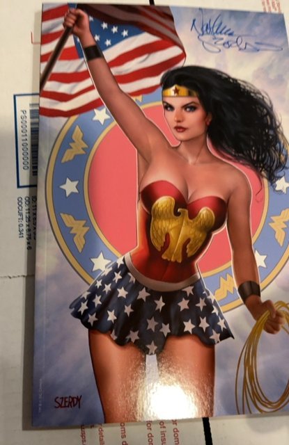 Wonder Woman #750 Szerdy Cover B (2020)signed Nathan szerdy