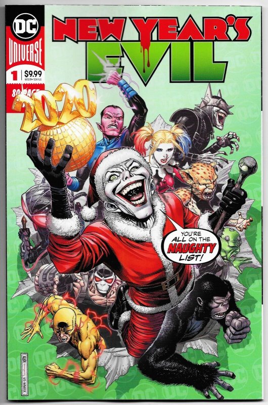 New Years Evil #1 Joker | Harley Quinn | Batman Who Laughs (DC, 2020) NM