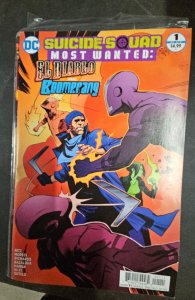 Suicide Squad Most Wanted: El Diablo & Boomerang #1 Variant Cover (2016)