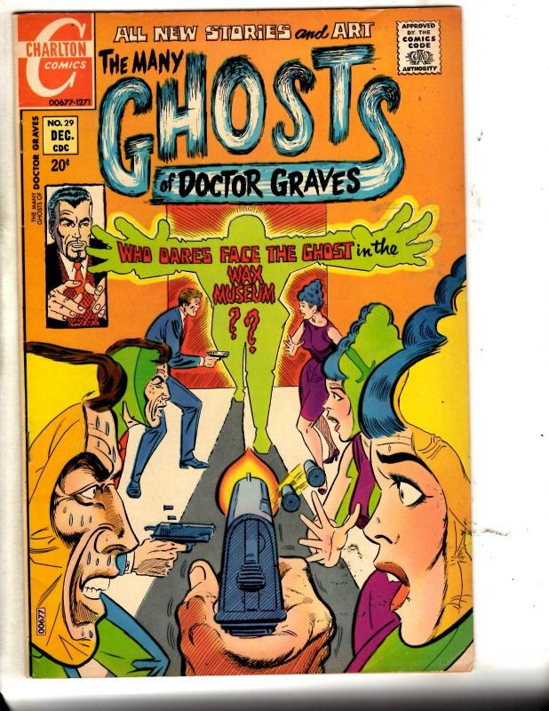 7 Charlton Comics Dr. Graves 11 12 29 Manor 3 Tales 3 78 Ghostly Haunts 32 JL29