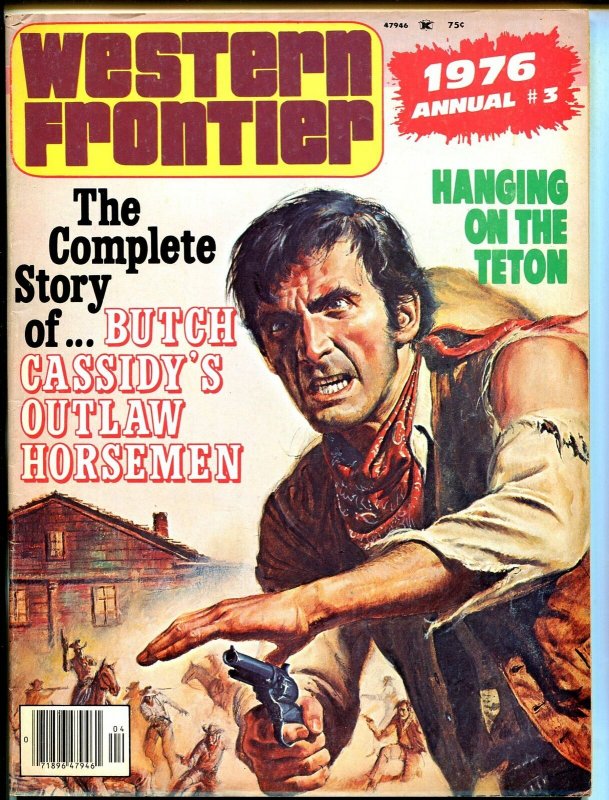 Western Frontier Annual #3 1976-gunfight-Butch Cassidy-Bronco Charley Miller-FN