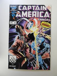 Captain America Annual #8 (1986) VF condition