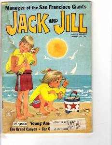 5 Jack And Jill Story Book Activity Magazines July Aug. Sept. Oct. Nov. 1967 DK1