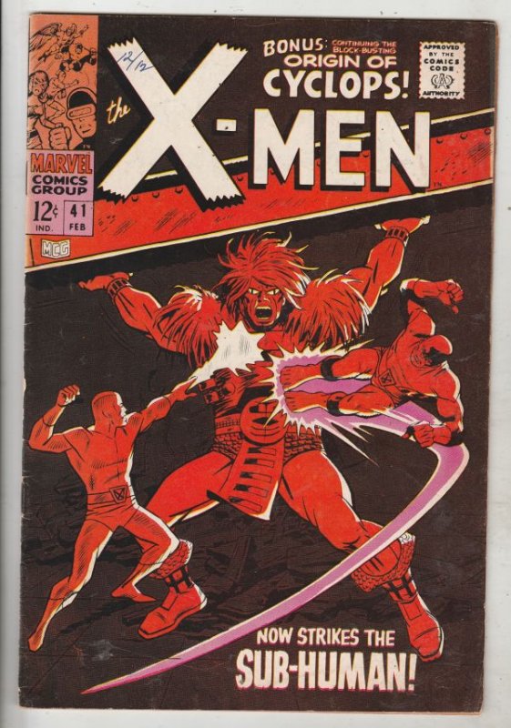 X-Men #41 (Feb-68) VF High-Grade X-Men