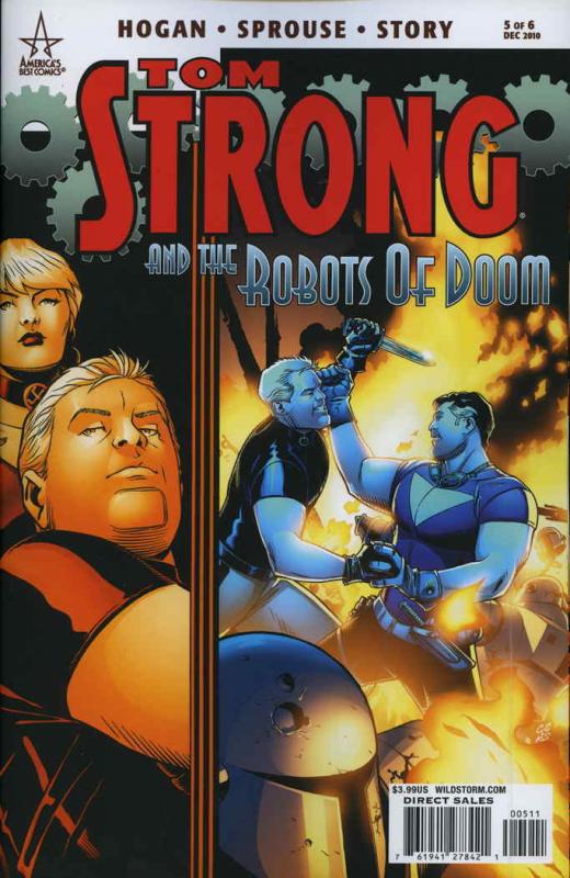 Tom Strong and the Robots Of Doom #5 VF/NM; America's Best | save on shipping -