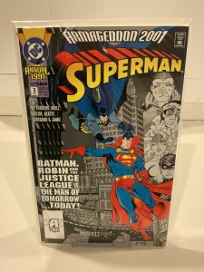 Superman Annual #3  1991  9.0 (our highest grade)  Armageddon 2001!