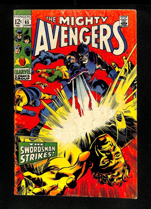 Avengers #65 The Swordsman Strikes!