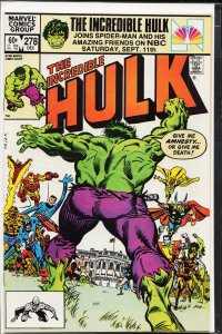The Incredible Hulk #278 (1982) Hulk