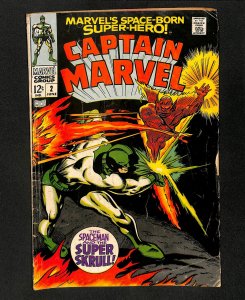 Captain Marvel (1968) #2 Super Skrull!