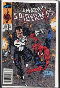 The Amazing Spider-Man #330 Newsstand Edition (1990) Spider-Man