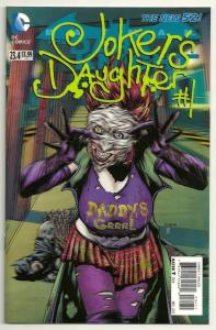 Batman: The Dark Knight #23.4 (November 2013, DC) - Joker's Daughter - 3D Cover 