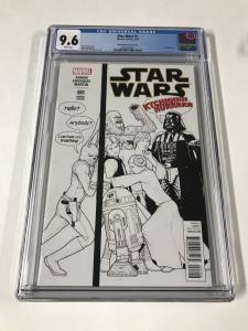 Star Wars 1 Christopher Sketch Party Variant Cgc 9.6 2105
