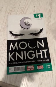 Moon Knight #1 (Marvel 2014) Rare 3rd print! Green banner third printing!