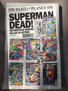 The Death of Superman TPB 1st Print : DC 1993 NM; historic story