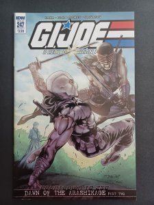 G.I. Joe A Real American Hero #247 A cover - Dawn Moreno Snakeyes - 2017 - NM