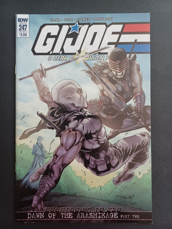 G.I. Joe A Real American Hero #247 A cover - Dawn Moreno Snakeyes - 2017 - NM