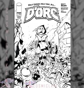 DORC #1 BRETT BEAN EXCLUSIVE BLACK & WHITE VARIANT PRESALE 3/4☪