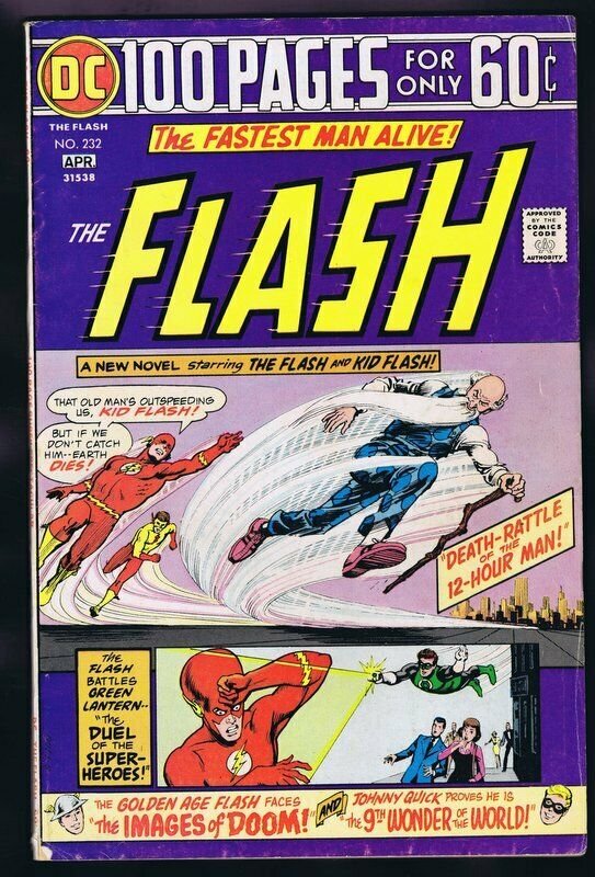 Flash #232 ORIGINAL Vintage 1975 DC Comics 100 Page Giant