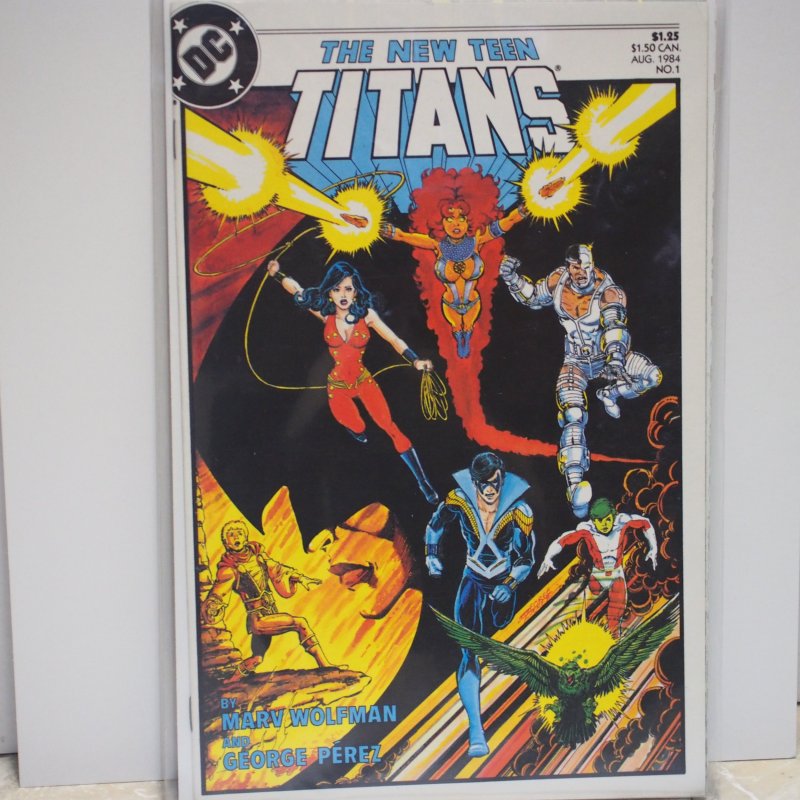 The New Teen Titans #1,2,3,4 (1985) All Nm Unread