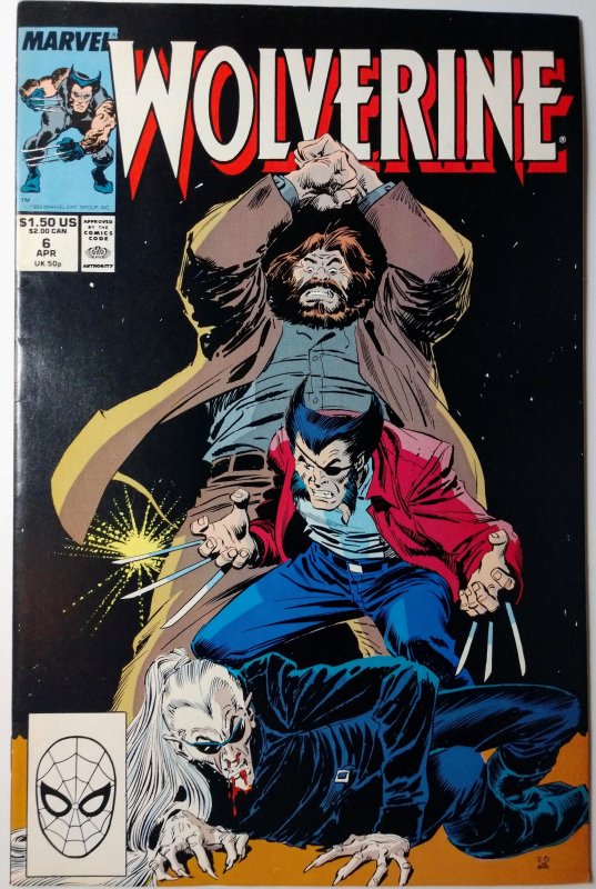 Wolverine #6 (6.5, 1989) First artwork on Wolverine by Todd McFarlane
