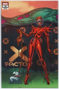 X-Factor #10 Dauterman Connecting Var GALA | Death Of Scarlet Witch (2021) NM