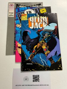3 indie Comic Books Grim Jack 39 Midnight Surfer 2 Deathmate prologue 104 CT8