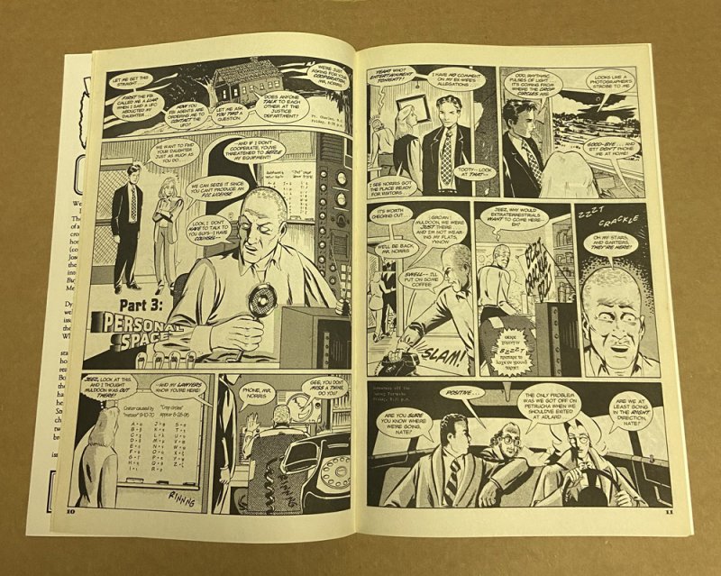 Wolf & Byrd Counselers Macabre #9 (5.5 FN-) Michael Cohen Pin Up /  Nov 1995