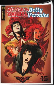 Red Sonja and Vampirella Meet Betty and Veronica #1 Cover B (2019) Vampirella