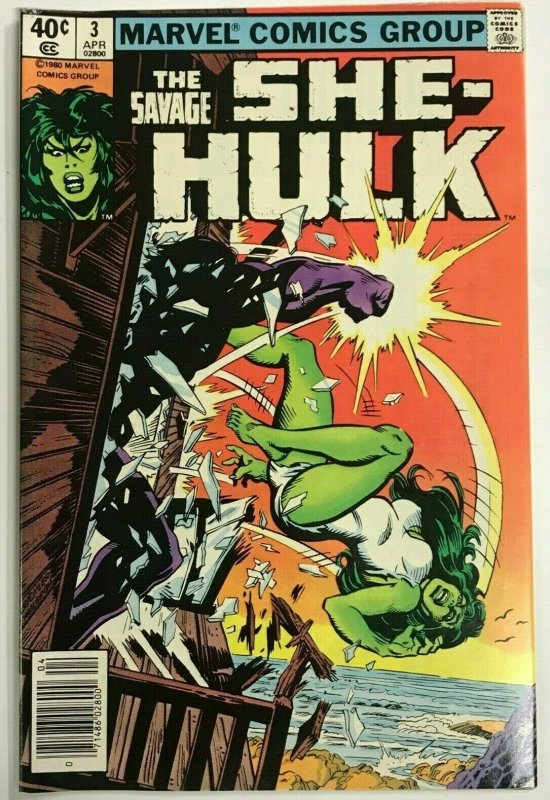 SAVAGE SHE-HULK#3 VF 1980 MARVEL BRONZE AGE COMICS