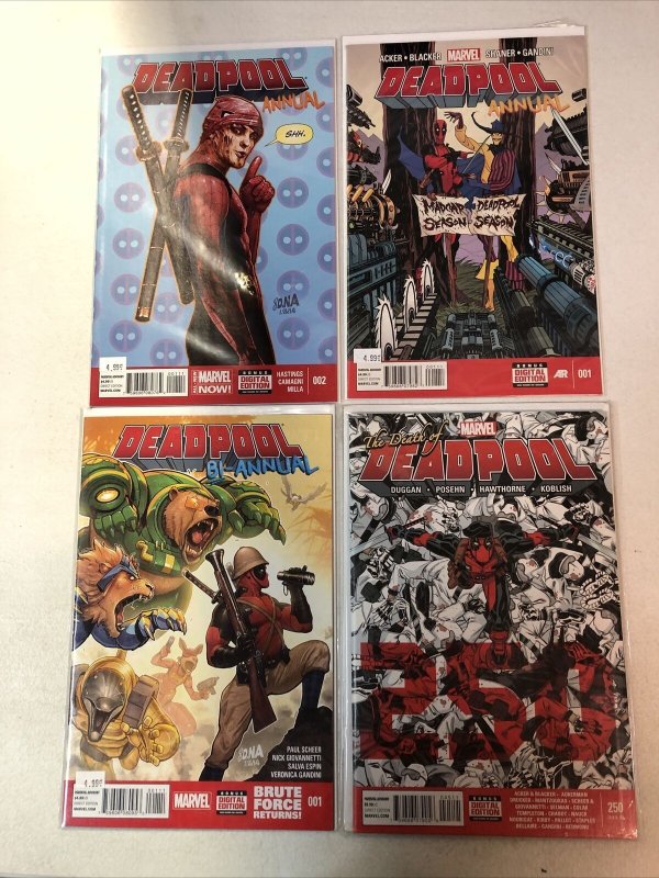 Deadpool (2013) #1-45 (250) + Annual 1 & 2 + Bi-Annual (VF/NM) Complete Run Set