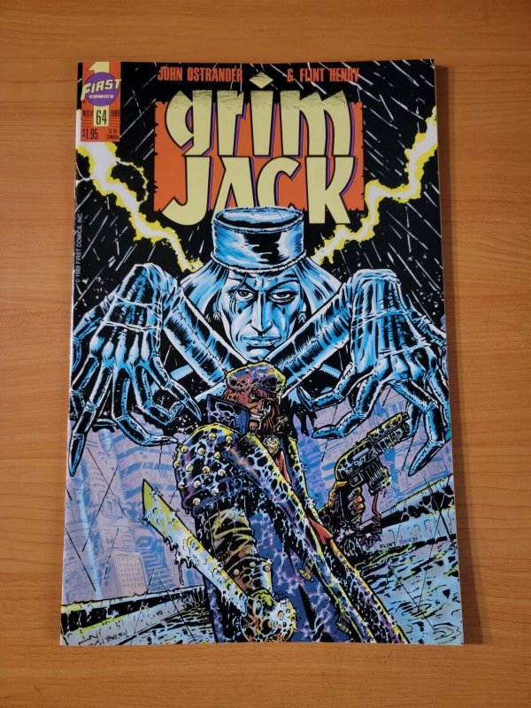 Grim Jack #64 ~ NEAR MINT NM ~ 1989 First Comics