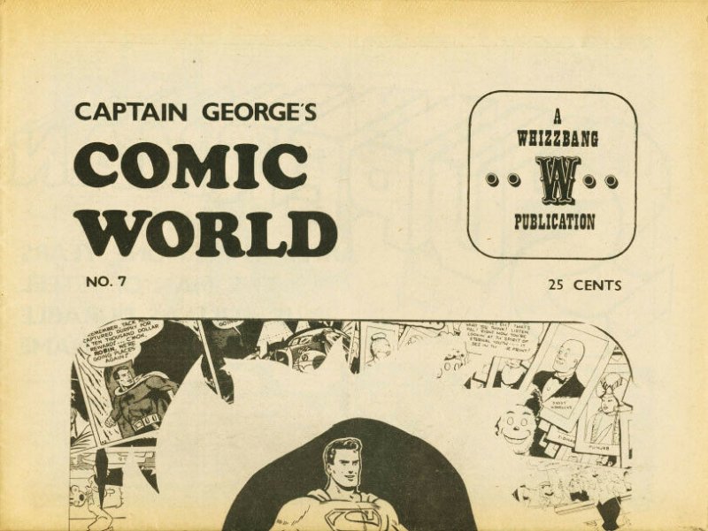 CAPTAIN GEORGES COMIC WORLD-REPRINTS-#7-SUPERMAN FN