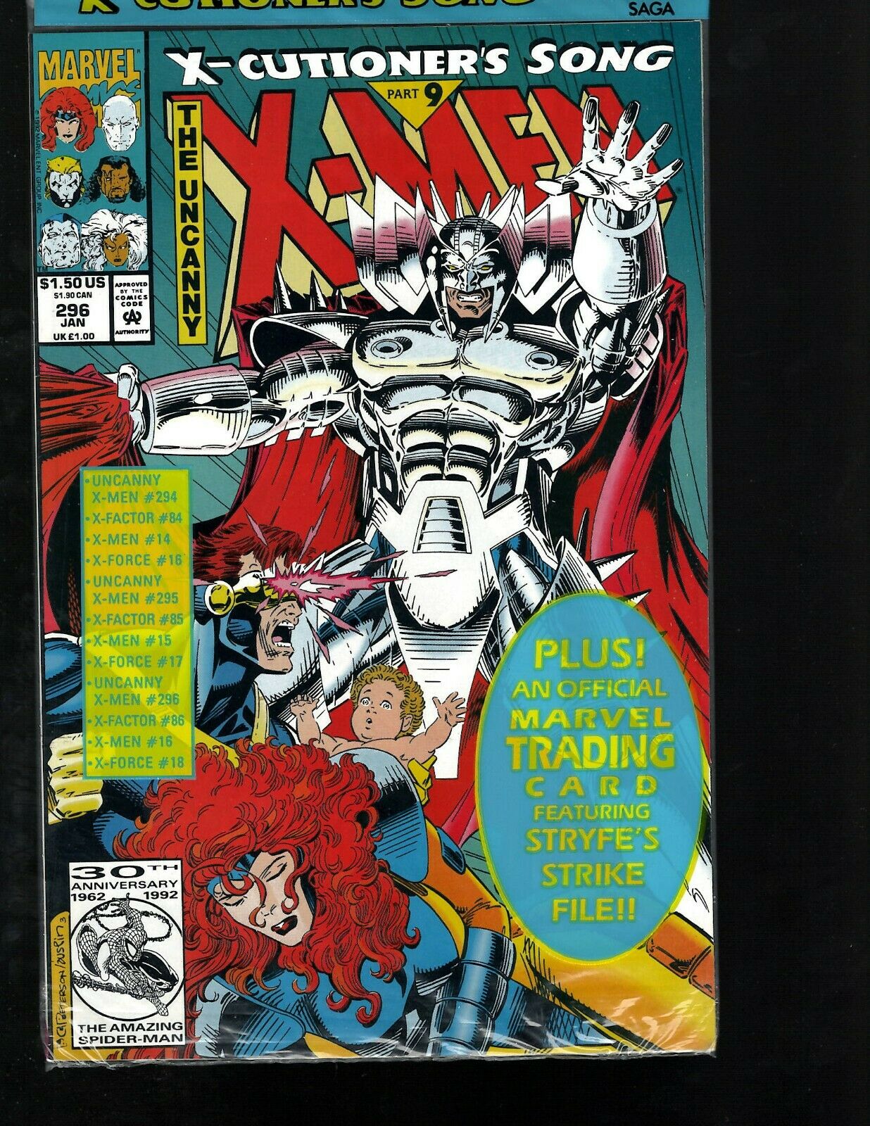 11 X Men Marvel Comics 296 297 298 299 300 301 302 303 304 305 306 Sm14 Hipcomic